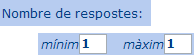 Nombre de respostes