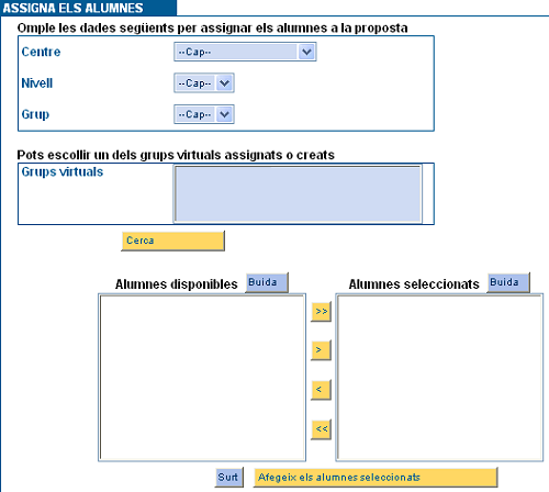 Elements d'una activitat